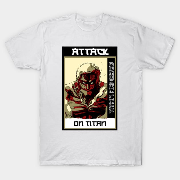 Armored titan T-Shirt by FIFTY CLOTH